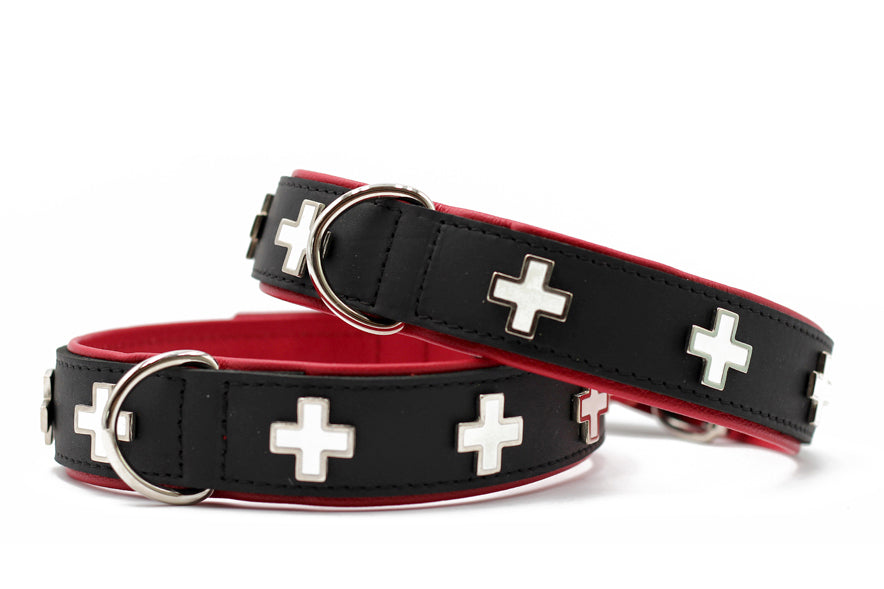 Halsband Schweizer Kreuz