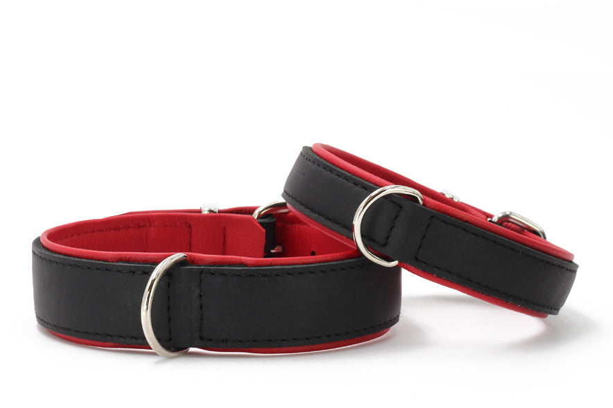 Halsband Klassik Premium Schwarz