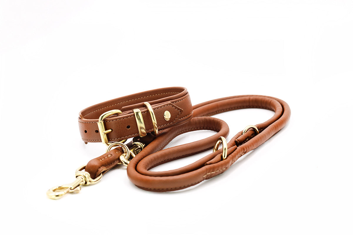 Halsband Klassik Soft Brauntöne