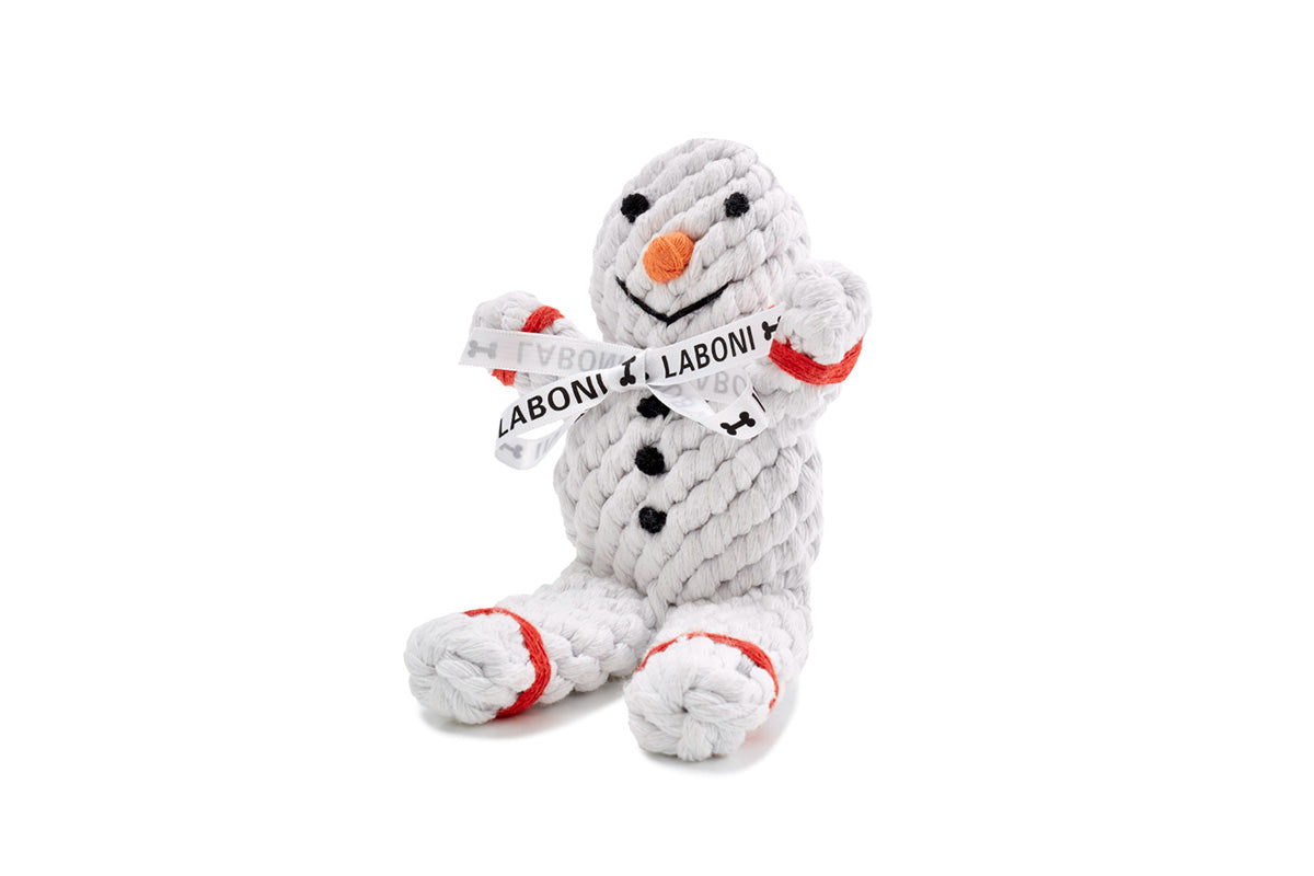Hundespielzeug Shawn der Schneemann