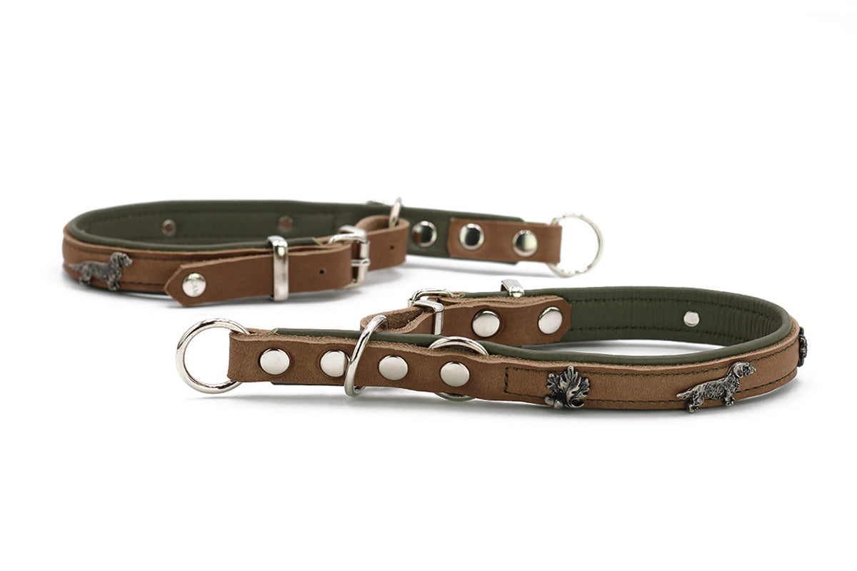 Halsband Klassik Premium Zugstopp Dackel
