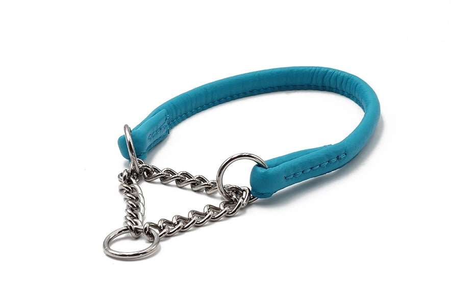 Halsband Rundgenäht mit Ketteneinsatz