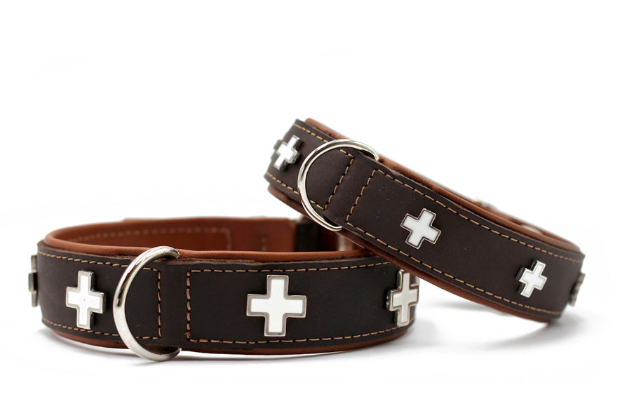 Halsband Schweizer Kreuz