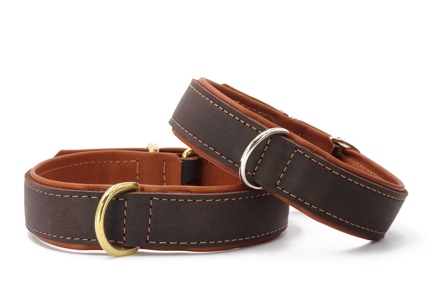 Halsband Klassik Premium Braun