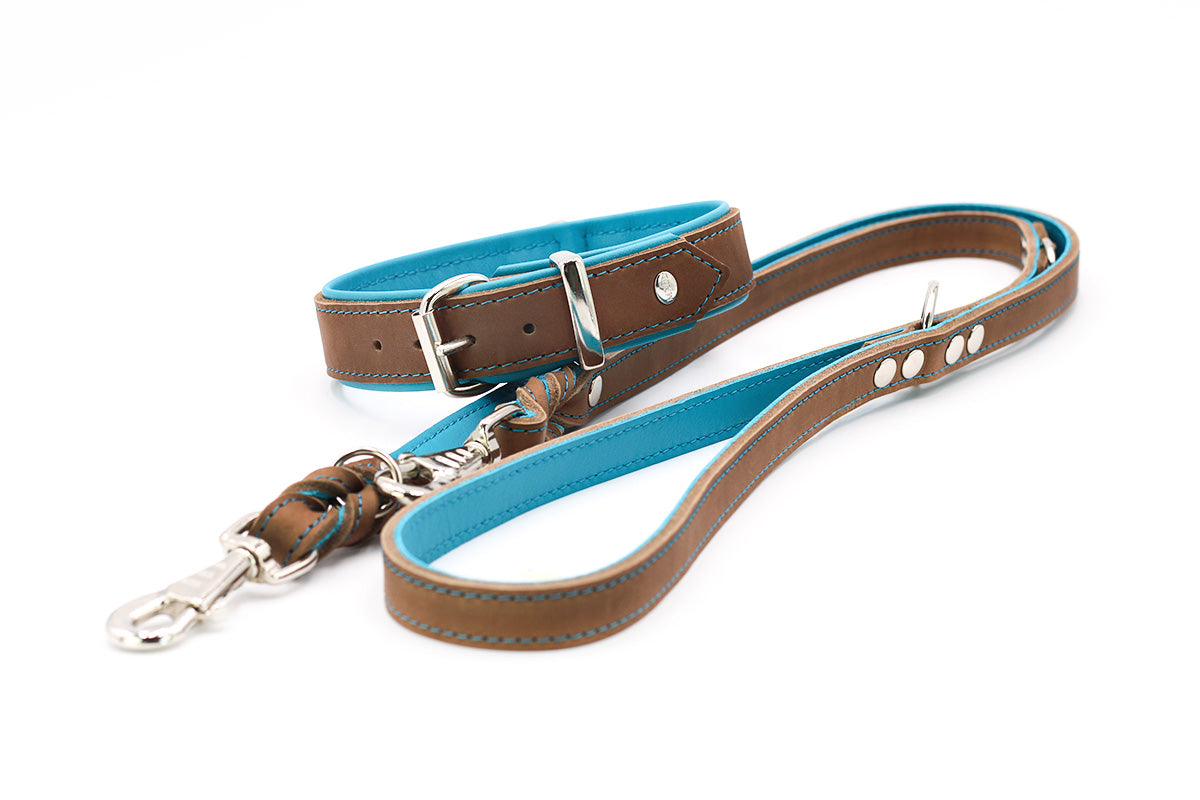 Halsband Klassik Premium Mokka