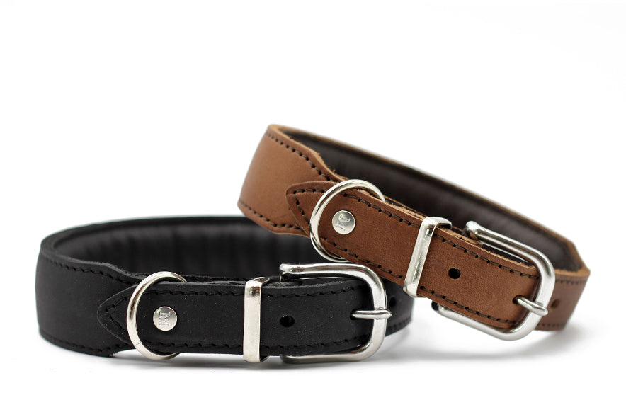 Halsband gefüttert