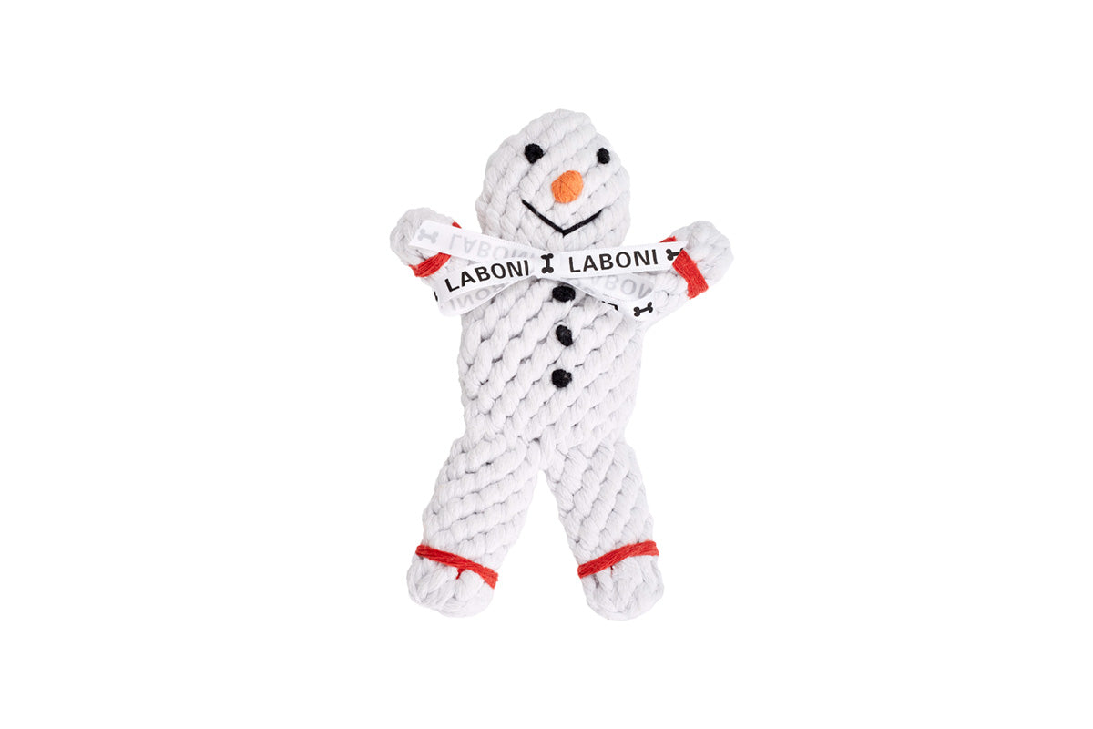 Hundespielzeug Shawn der Schneemann