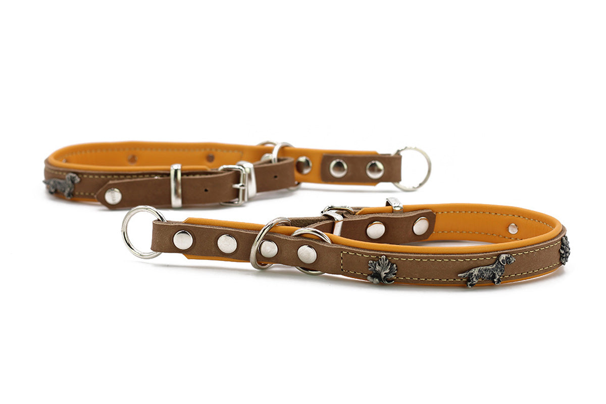 Halsband Klassik Premium Zugstopp Dackel